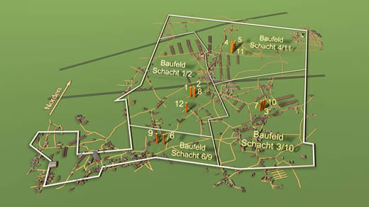 Abb. 7: Die Baufelder.