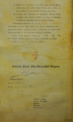 Abb. 1: Schurfschein